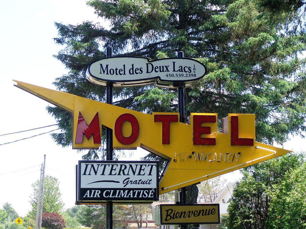Motel Des Deux Lacs Waterloo Exterior foto